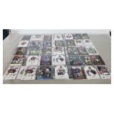 (10) Sheets Of Assorted NFL Football Cards (90