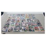 (10) Sheets Of Assorted NFL Football Cards (90