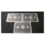 (3) U.S. Bicentennial Coin Sets