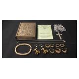 Tray Of Assorted Jewelry Including Sterling