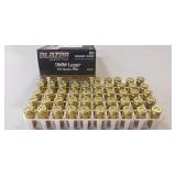 (50) Rounds 9mm Luger Ammo