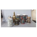 Tray Lot Of Assorted Steins & More