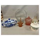 1958 Holt Howard Cottage Cheese Dish, Glass