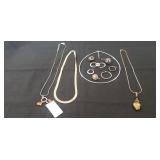 Tray Of Assorted Sterling Silver/925 Jewelry &