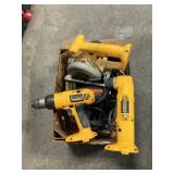 DeWaltTrm Saw, Cordless Drills & Charger, (No