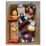 BoxLot With Vintage Toys, Including Fisher-Price,