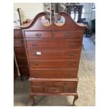 JB Vansciver Co Highboy Dresser