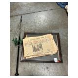 Vintage Parasol, Photo, 1940ï¿½s Newspapers