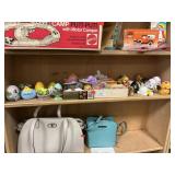Shelf Lot Of Easter Decor