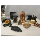Decorative Cast Iron, Brass & Copper