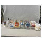 Disney, Character Glasses, Campbellï¿½s Mug