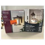 (2) Exterior Wall Lanterns (Not Matching)