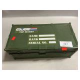 G.I. Joe Foot Locker With Boots & Clothing