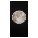 (1) Silver 1993 American Eagle One Dollar Coin