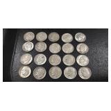(20) Silver U.S. Dimes