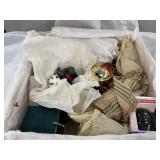 Box Of Christmas Ornaments