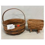 Pair Of Longaberger Baskets