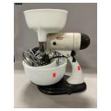 Vintage Sunbeam Stand Mixer With Juicer