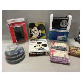 Unused Mickey Mouse, Panasonic & Windsor Radios,