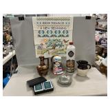 Betsy Ross Musical, Decanters, Ashtrays, Playing