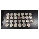 (27) Silver U.S. Dimes