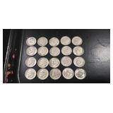 (20) Silver U.S. Dimes
