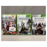 (3) XBox 360 Games