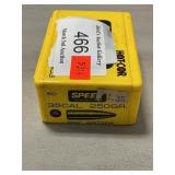 Sealed Box With (50) .35 Bullets