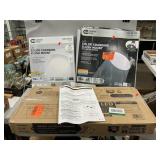 Metalux High Bay Light, Pair Of Color-Changing