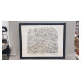 (1) Framed Print (23.5"ï¿½18.5")