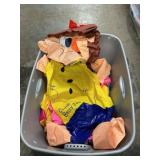 Tote With Assorted Inflatables