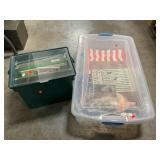 File Box With PA Fishing Law Books, Long Tote