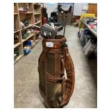 Golf Bag & Set Of (13) Clubs