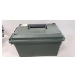 (1) Plastic Ammo Box