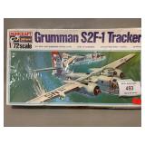 Sealed Grumman S2F-1 Tracker Model Plane Kit