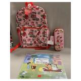 NWT Strawberry Shortcake Backpack & Pencil Case,