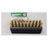 (20) Rounds 223 Remington Ammo