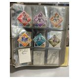 Binder With Assorted Stamps