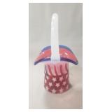 (1) Vintage Fenton Basket (7.5" Tall)