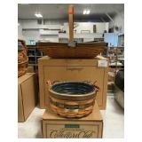 (2) Longaberger Baskets With Original Boxes