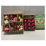 Vintage Christmas Ornaments, Including Shiny