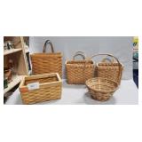 (5) Assorted Baskets (Includes One Longaberger
