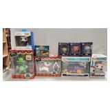 (9) Assorted Disney "Pop!" Collectibles & More