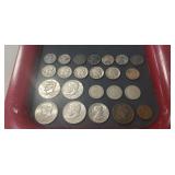(23) Assorted U.S. Coins (One 1996 Kennedy Half