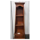 (1) Wooden Display Unit (Three Shelves w/ One