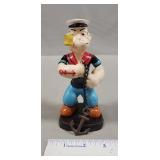 (1) Cast Iron "Popeye The Sailor Man" Figurine