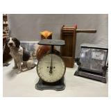 Cast Iron Dog, Columbia Family Scale, Vintage