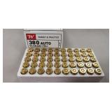 (50) Rounds 380 Auto Ammo