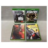 (4) XBox Games