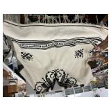 Aztec Wool-Blend Poncho